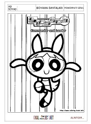 Powerpuff Girls boyama sayfaları